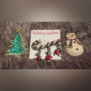 Holiday Brooch Collection